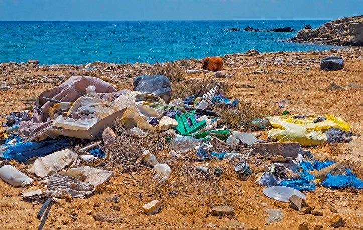 Vermeide Plastik