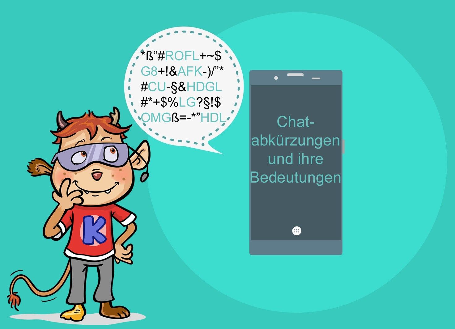 Bedeutung von Chatkürzeln